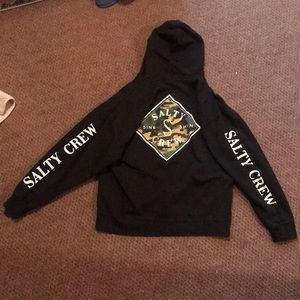 salty crew camo decal hoodie